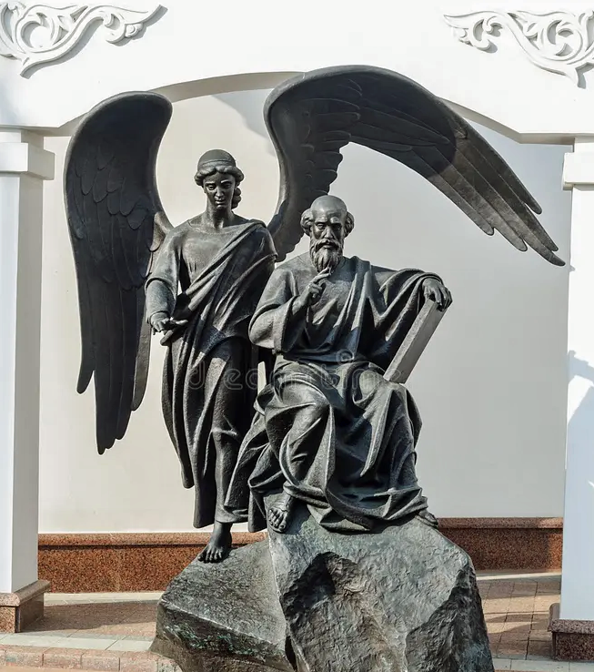 John the Revelator in Minsk, Belarus by Alexander Dranets.
