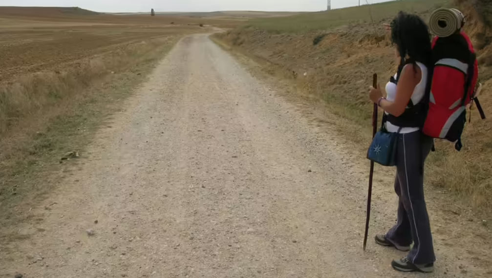 A Pilgrim on the Path of Saint James.